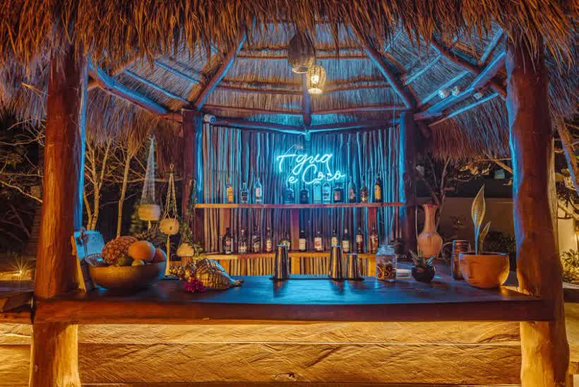 Agua de Coco beach club en Holbox, foto 3