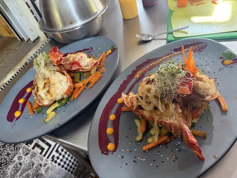 El Crustaceo Kascarudo holbox en Holbox, foto 3