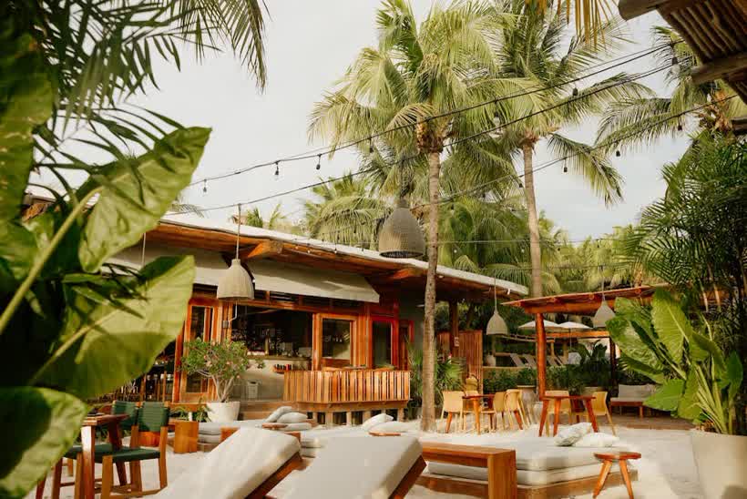 Las Hamacas Holbox Beachfront Restaurant en Holbox, foto 3